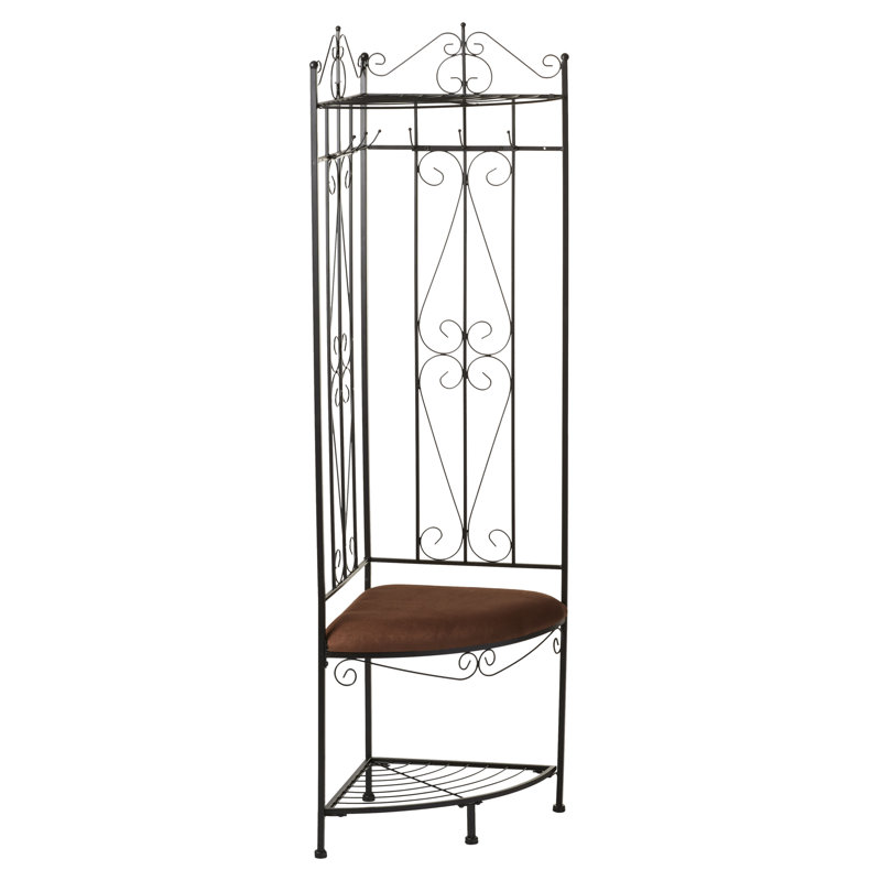 Winston Porter Cloninger 19'' Wide Hall Tree with Bench & Reviews Wayfair